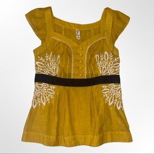 Anthropologie Floreat Blouse